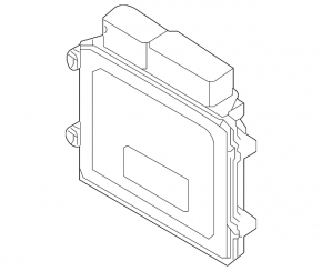Блок ECU комп'ютер двигуна Hyundai Ioniq 17-19 HEV