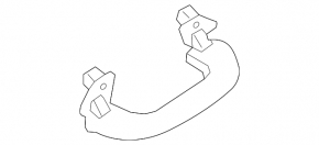 Ручка потолка передняя левая VW Passat b8 16-19 USA беж