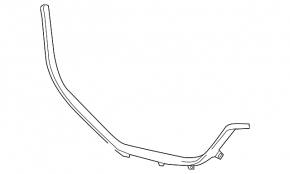 Молдинг радіатора нижній Mazda CX-5 13-16