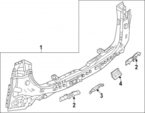 Задня панель Mazda CX-90 24-26