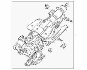 Рульова колонка ЕУР Mazda 3 20-26 Mexico built
