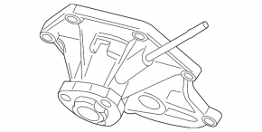 Помпа водяная Audi A6 C7 16-18 3.0T