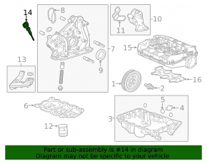 Щуп масляный Honda Odyssey 18-24 3.5