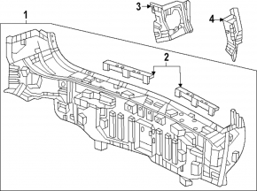 Задня панель Honda CRV 23-26