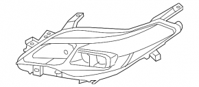 Фара передня права в зборі Toyota Avalon 13-16 ксенон