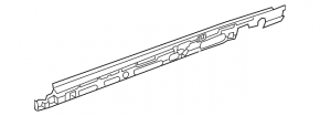 Кронштейн порога правый Mercedes GLS-class X166 13-19