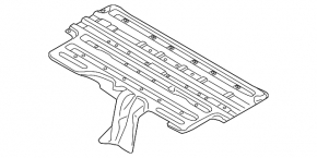 Крышка ВВБ Ford C-max MK2 13-18 hybrid, ржавая