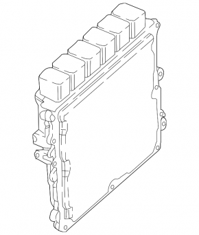 Блок ECU комп'ютер двигуна BMW X7 G07 19-22 N63