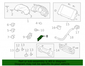 Кнопка ECON Honda CRV 20-22