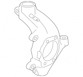 Цапфа передняя правая Nissan Rogue 21-26 JP built