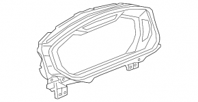 Щиток приладів Audi Q3 83A 22-25 94к, подряпини