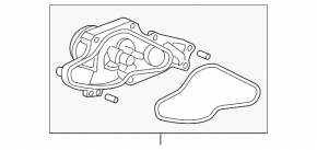 Помпа водяна Acura MDX 14-20
