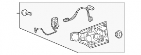 Корпус лючка порту заряджання Lexus RZ 23-26