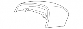 Крышка бокового зеркала левая Chevrolet Spark 16-22