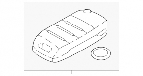 Ключ Kia Niro 20-22 HEV, PHEV Smart key, 4 кнопки