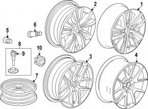 Диск колесный R17x7J Honda Civic XI FE/FL 22-24