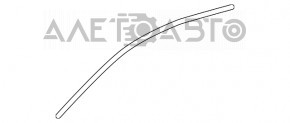 Молдинг двери верхний передней правой Lexus RX350 RX450h 10-15