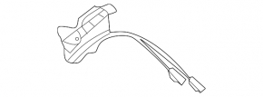 Замок капота правый BMW X1 F48 16-22