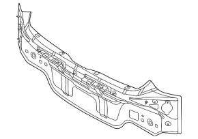 Задняя панель Hyundai Elantra 21-26 1.6, N Line