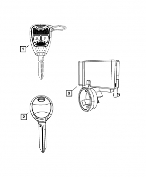 Receiver Module Jeep Patriot 11-17