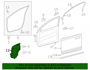 Панель двери передней правой внутренняя Toyota Rav4 19-24