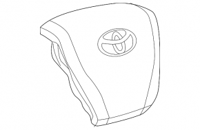 Подушка безпеки airbag в кермо водійська Toyota Rav4 16-18