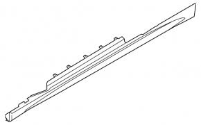 Порог правый BMW 4 F32/33-20 14-20 кабрио, Coupe