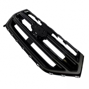 Решетка радиатора grill Ford Edge 15-18 sport, черная, под камеру