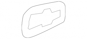 Заглушка ручки двери задней левой Lexus RX300 RX330 RX350 RX400H 04-09