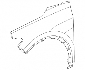 Крыло переднее левое Volkswagen ID.4 21-26