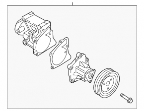 Помпа водяна Hyundai Santa FE 19-20 2.0, 2.4 KOR