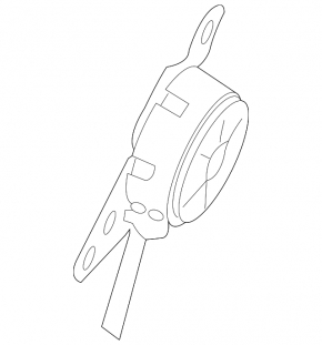 Пищалка левая Infiniti G25 G35 G37 4d 06-15