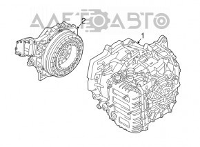 АКПП в сборе Hyundai Sonata 15-19 hybrid Plug-in