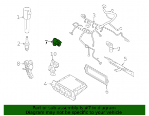 Map sensor Ford Escape MK3 13-19 2.5