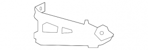 Кронштейн впускного коллектора задний BMW X5 G05 19-23