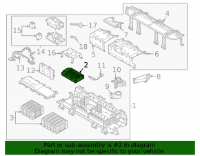 Модуль аккумуляторной батареи низковольтный Hyundai Tucson 22-26 1.6T HEV