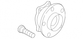 Ступиця передня ліва Mazda CX-50 23-26