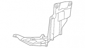 Защита арки боковая передняя левая Honda HR-V 16-22