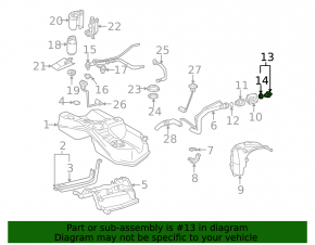 Крышка заливной горловины бензобака Lexus IS200 IS300 99-05