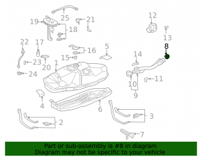 Крышка заливной горловины бензобака Lexus IS200 IS300 99-05