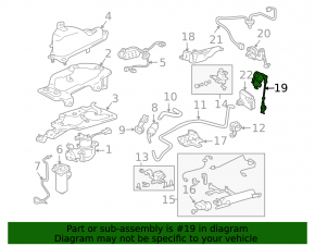 Датчик высоты кузова передний правый Lexus RX300 RX330 RX350 04-09