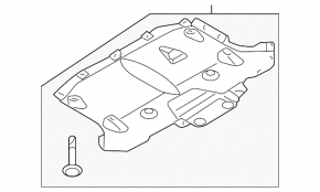 Захист КПП Audi A8 11-18