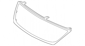 Обрамление решетка радиатора grill Lexus GS300 GS350 GS430 GS450h 06-07