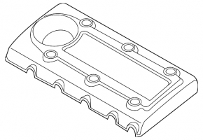 Накладка двигуна Hyundai Santa FE 19-20 2.4 KOR