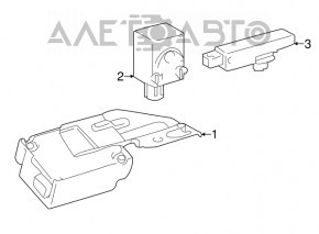 Warning Buzzer Lexus ES 19-26