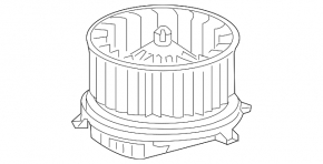 Мотор вентилятор печки Chevrolet Impala 14-20
