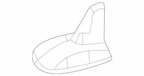 Накладка антенны плавник Mercedes W246 B250e 16-17
