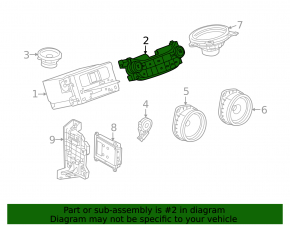 Управление магнитофоном, радио Chevrolet Malibu 13-15
