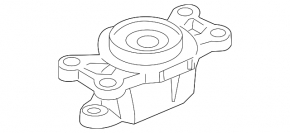 Подушка кпп Land Rover Range Rover Evoque 12-16