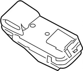 Кнопка SOS Infiniti QX30 17-19